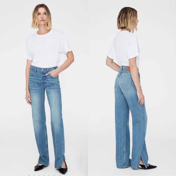 NWT ANINE Bing ROY Jeans in Nordic Blue - Picture 7 of 15